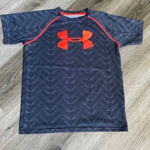 Under armor large with neon orange